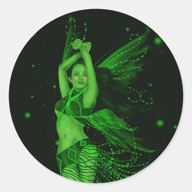 greenfairy sticker (Front)