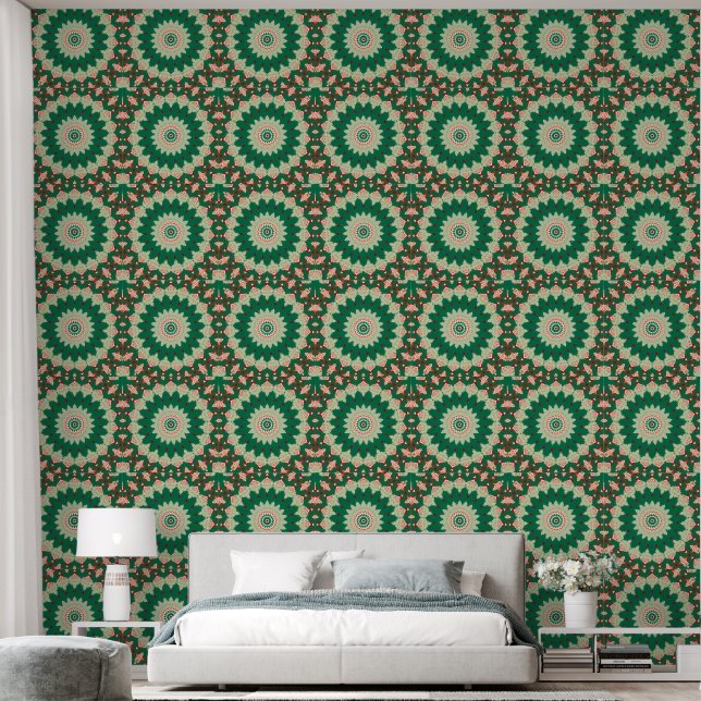 Greenfield Daisy Peel and Stick Wallpaper (Bedroom)