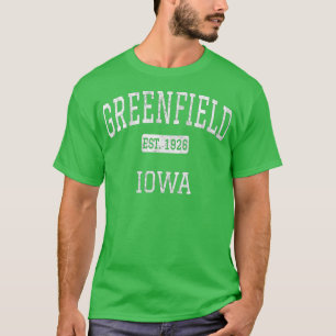 Greenfield Iowa Adair County IA Vintage  T-Shirt
