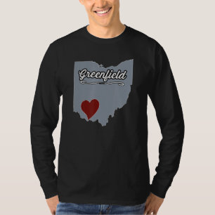 GREENFIELD Ohio OH City State USA Cute Souvenir T-Shirt