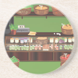 Greengrocers Store Coaster