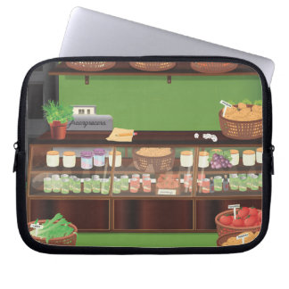 Greengrocers Store Laptop Sleeve
