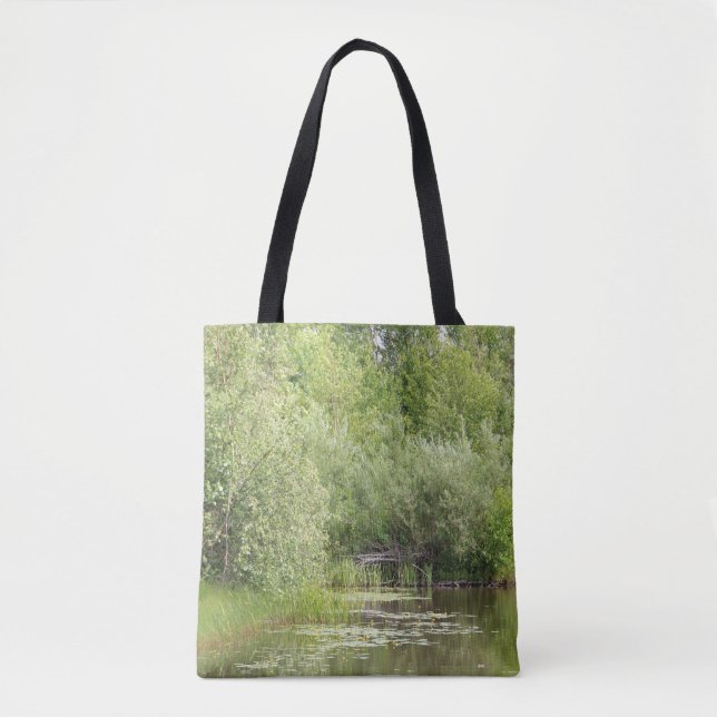 Greenhill Pond Tote Bag (Front)