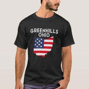 Greenhills Ohio USA State America Travel Ohioan T-Shirt