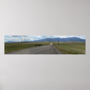Greenhorn Mountain Panorama, Colorado Poster