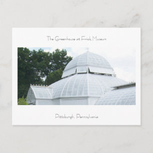 Greenhouse at Frick Museum Postcard