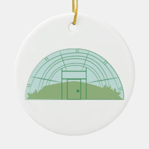 Greenhouse Ceramic Tree Decoration