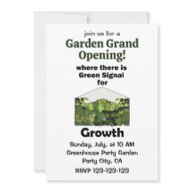 Greenhouse Green Signal For Growth Garden Opening
