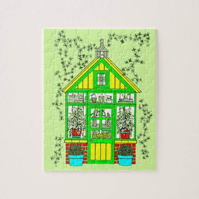 Greenhouse Jigsaw Puzzle (Vertical)