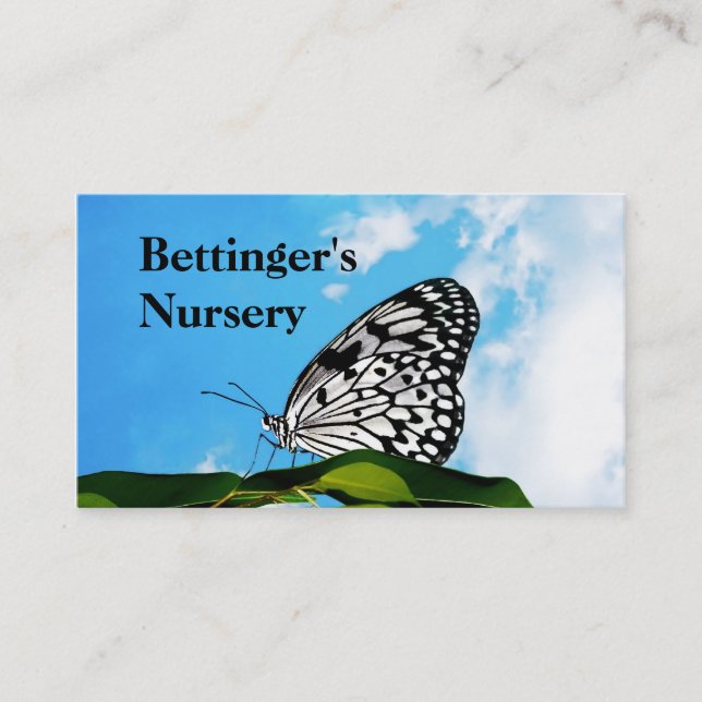 Greenhouse Nursery Business Card (Front)