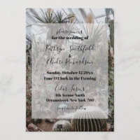 Greenhouse Wedding
