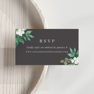 Greenhouse Wedding Website RSVP Enclosure Card
