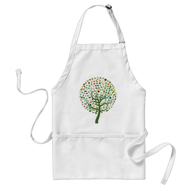 Greenie cute tree environmental standard apron (Front)