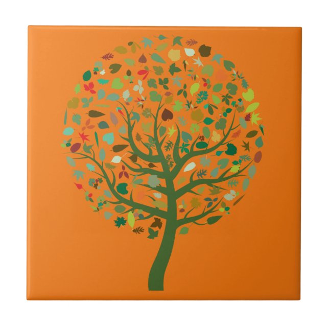 Greenie cute tree environmental tile (Front)