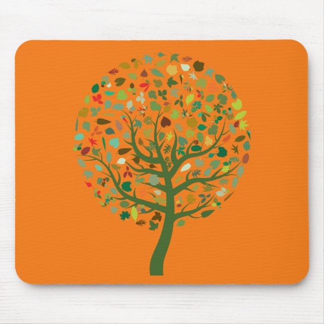 Greenie tree eco planet mouse mat (Front)