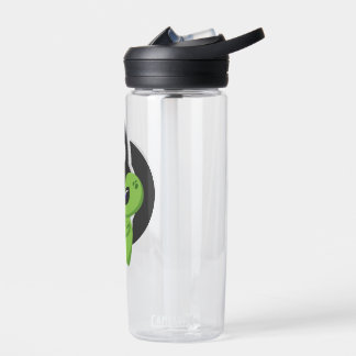 Greenie with Flowers Protovate Logo Water Bottle