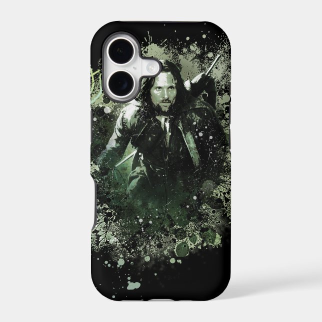 Greenish Aragorn Vector Collage (Back)