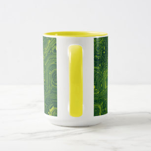 Greenish Cyber Mug