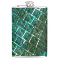 'Greenish framed eyes', scratches and blue grating