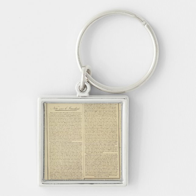 Greenland 11 key ring (Front)
