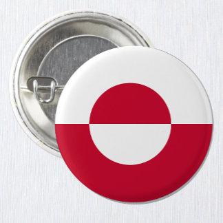 Greenland button, patriotic Greenland Flag fashion 3 Cm Round Badge