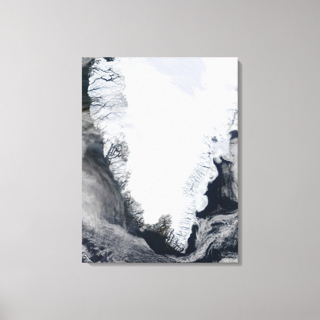 Greenland Canvas Print (Front)
