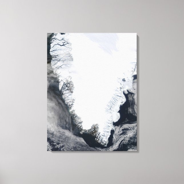 Greenland Canvas Print (Front)