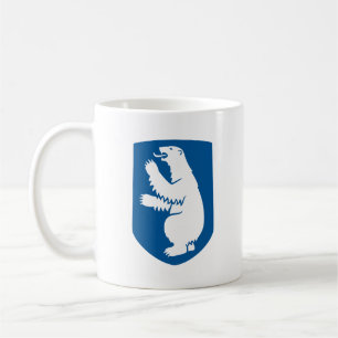 Greenland coat arms country symbol emblem flag den coffee mug