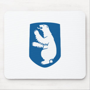 Greenland coat arms country symbol emblem flag den mouse mat
