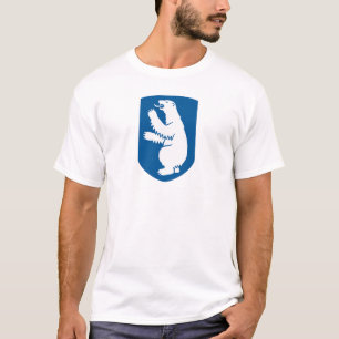 Greenland coat arms country symbol emblem flag den T-Shirt