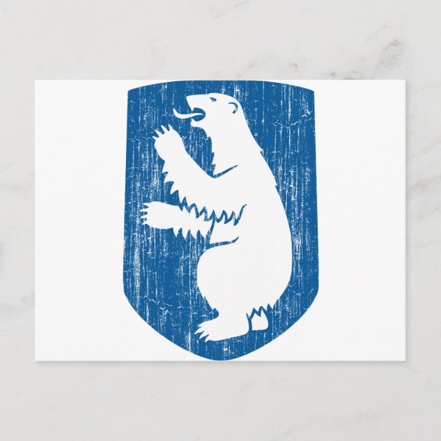 Greenland Coat Of Arms Postcard (Front)