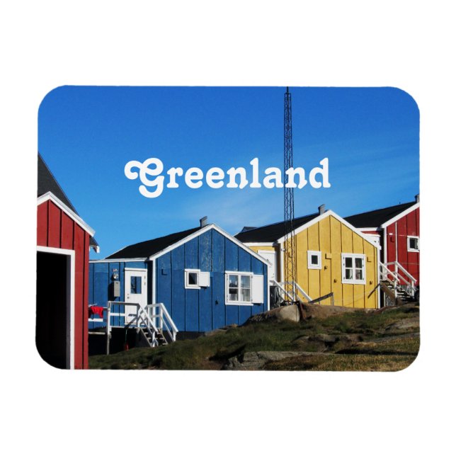Greenland Countryside Magnet (Horizontal)