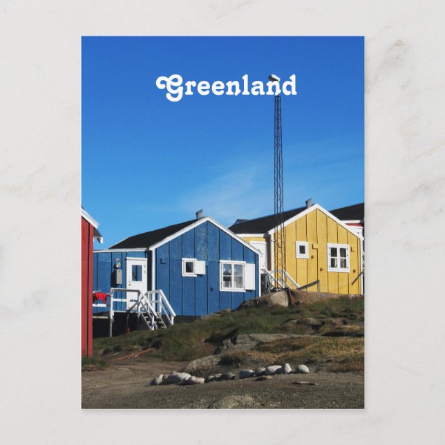 Greenland Countryside Postcard (Front)