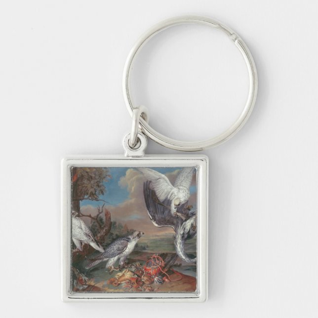 Greenland Cyr Falcons Key Ring (Front)