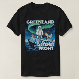 Greenland Defence Front Arctic Wildlife T-Shirt