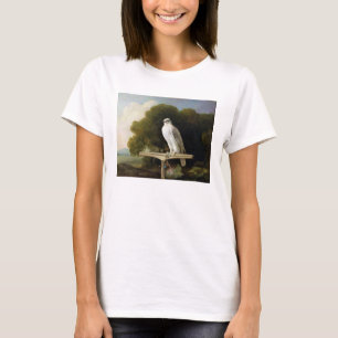 Greenland Falcon (Grey Falcon), 1780 (oil on panel T-Shirt