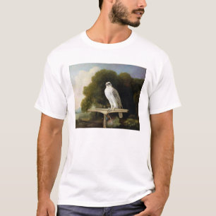 Greenland Falcon (Grey Falcon), 1780 (oil on panel T-Shirt