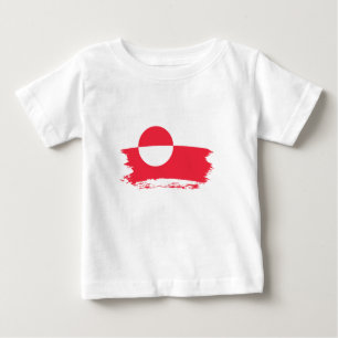 Greenland flag baby T-Shirt