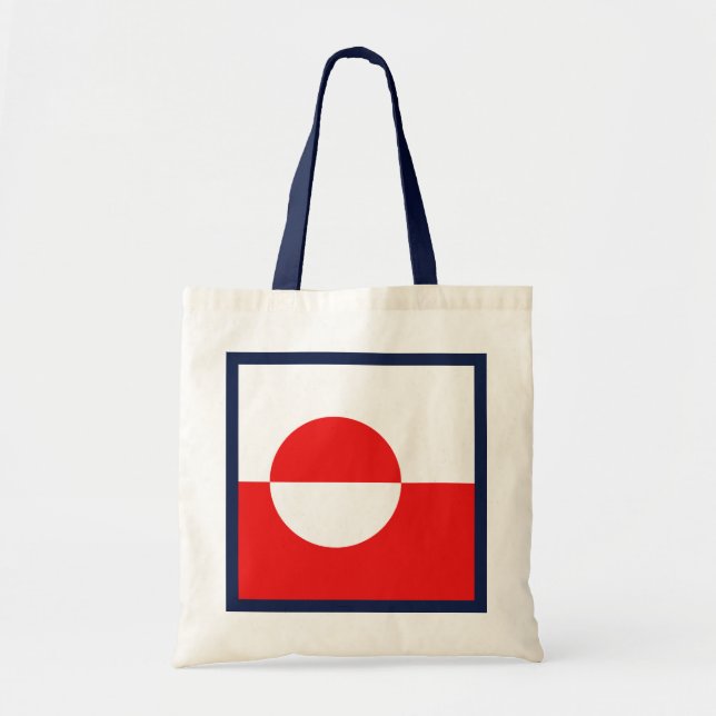 Greenland Flag Bag (Front)