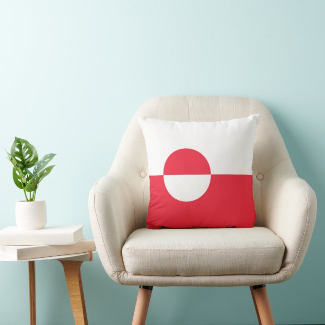 Greenland flag cushion (Chair)