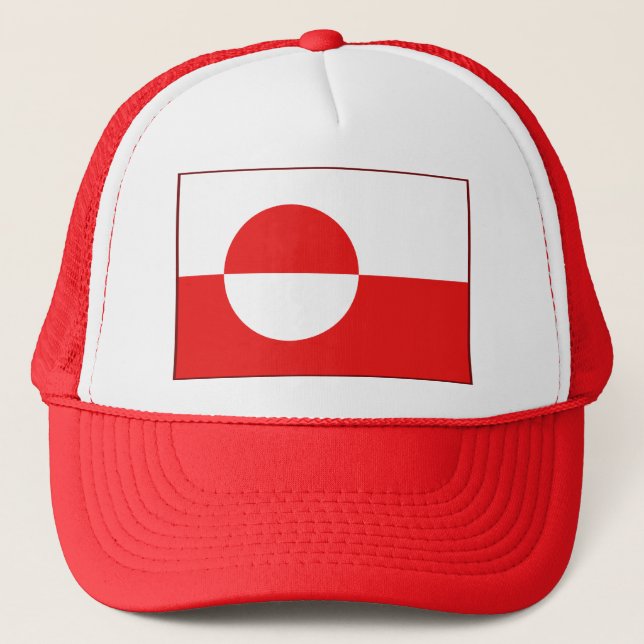 Greenland Flag Hat (Front)