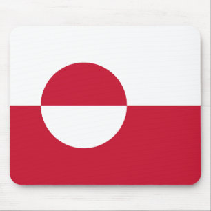 Greenland Flag Mouse Mat