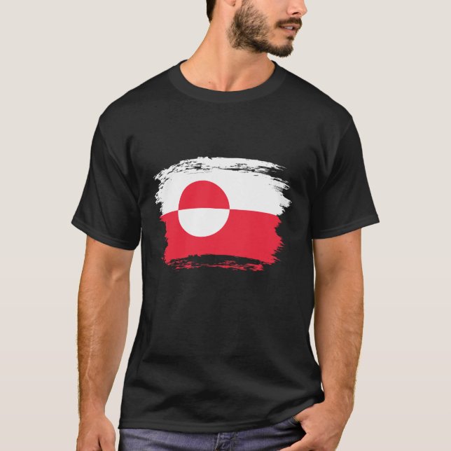 Greenland flag T-Shirt (Front)