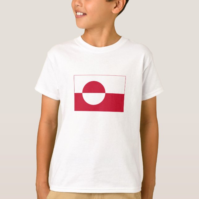 Greenland Flag T-Shirt (Front)