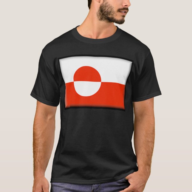 Greenland Flag T-Shirt (Front)
