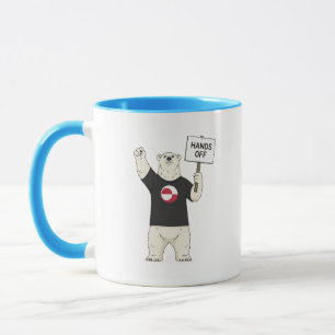 Greenland Hands Off Polar Bear Protest Mug