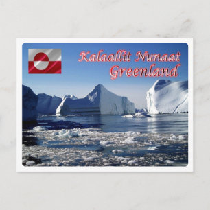 Greenland - Icebergs - Postcard