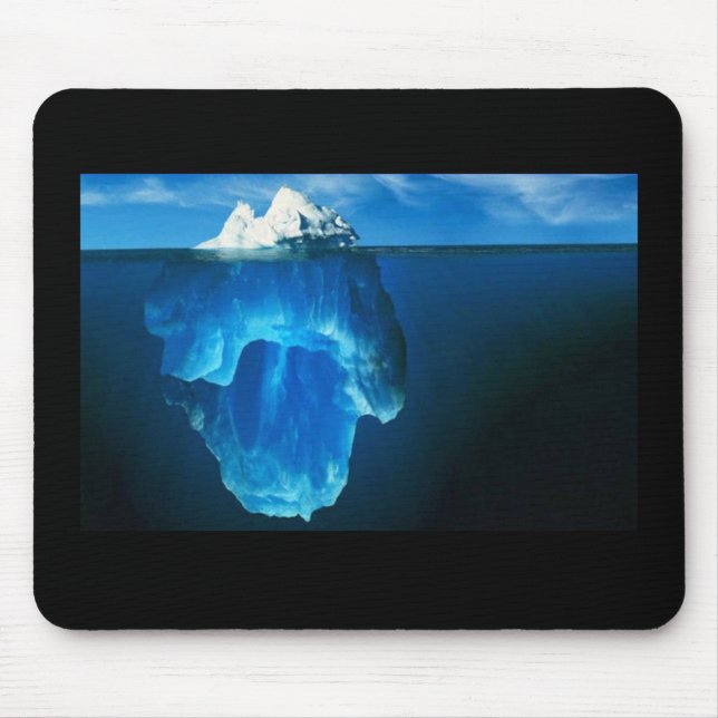 Greenland Iceburg Mouse Mat (Front)
