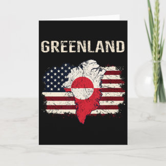 Greenland Is Another State In The Usa. Annexation Card