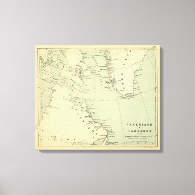 Greenland, Labrador Canvas Print (Front)